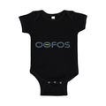 OOFOS Baby Romper Onesie - Black