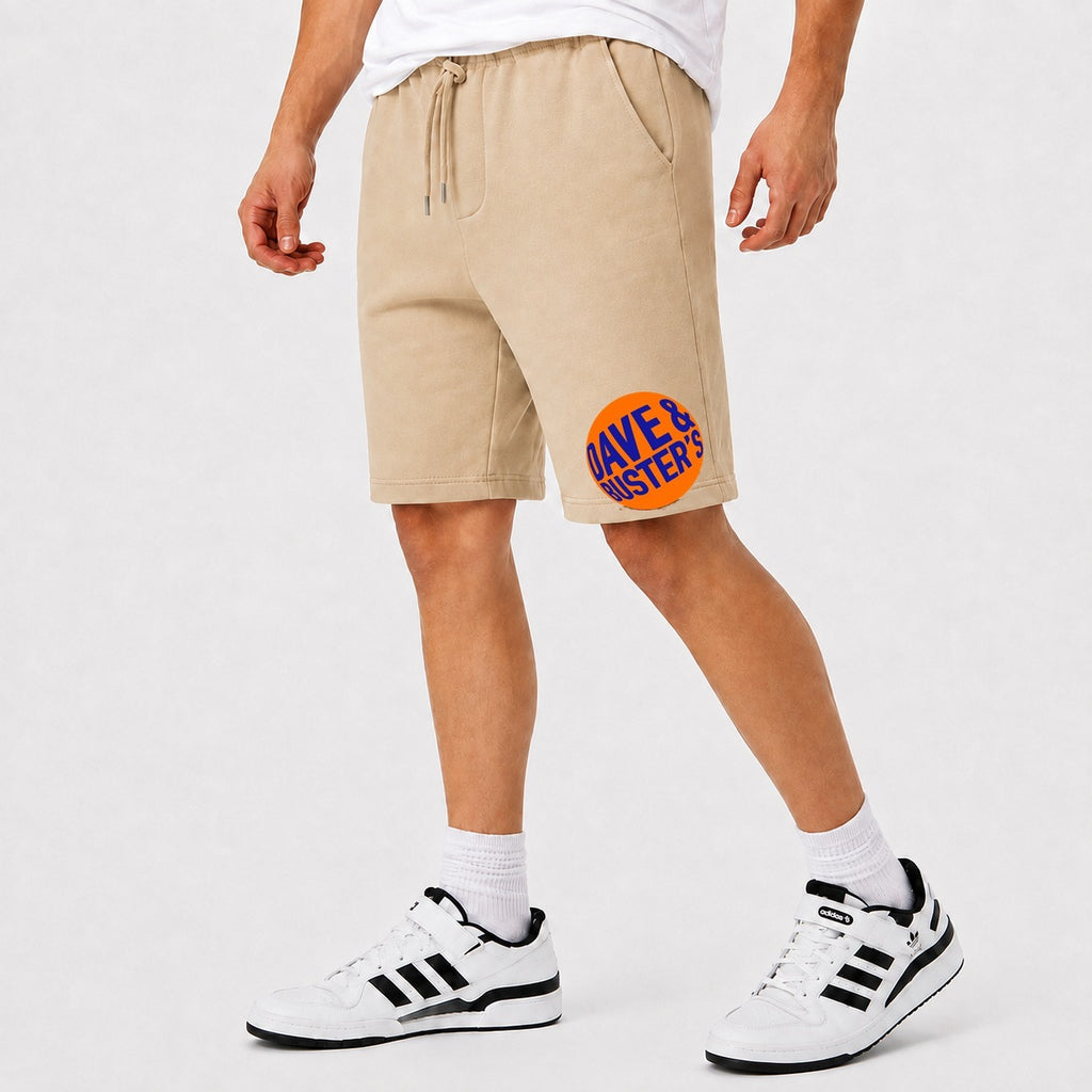 Men's Dave & Buster's Cotton Shorts - Beige
