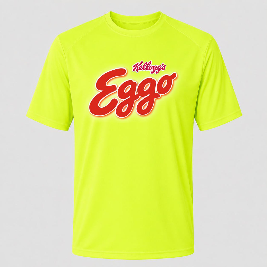 Men's Eggo Kellogg's Performance T-Shirt - Safety Green
