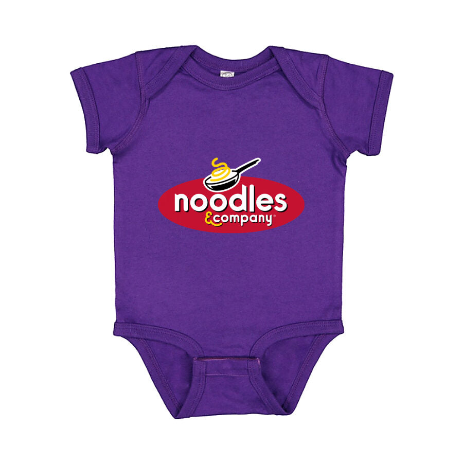 Noodles & Company Baby Romper Onesie - Purple