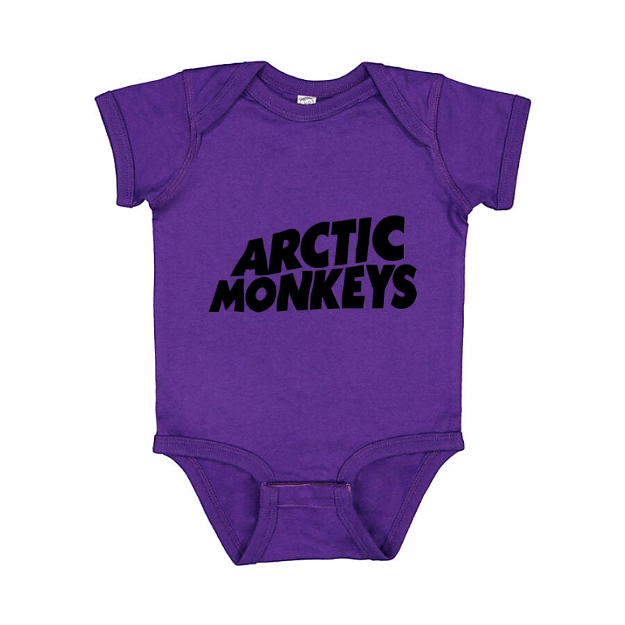 Arctic Monkeys Baby Romper Onesie - Purple