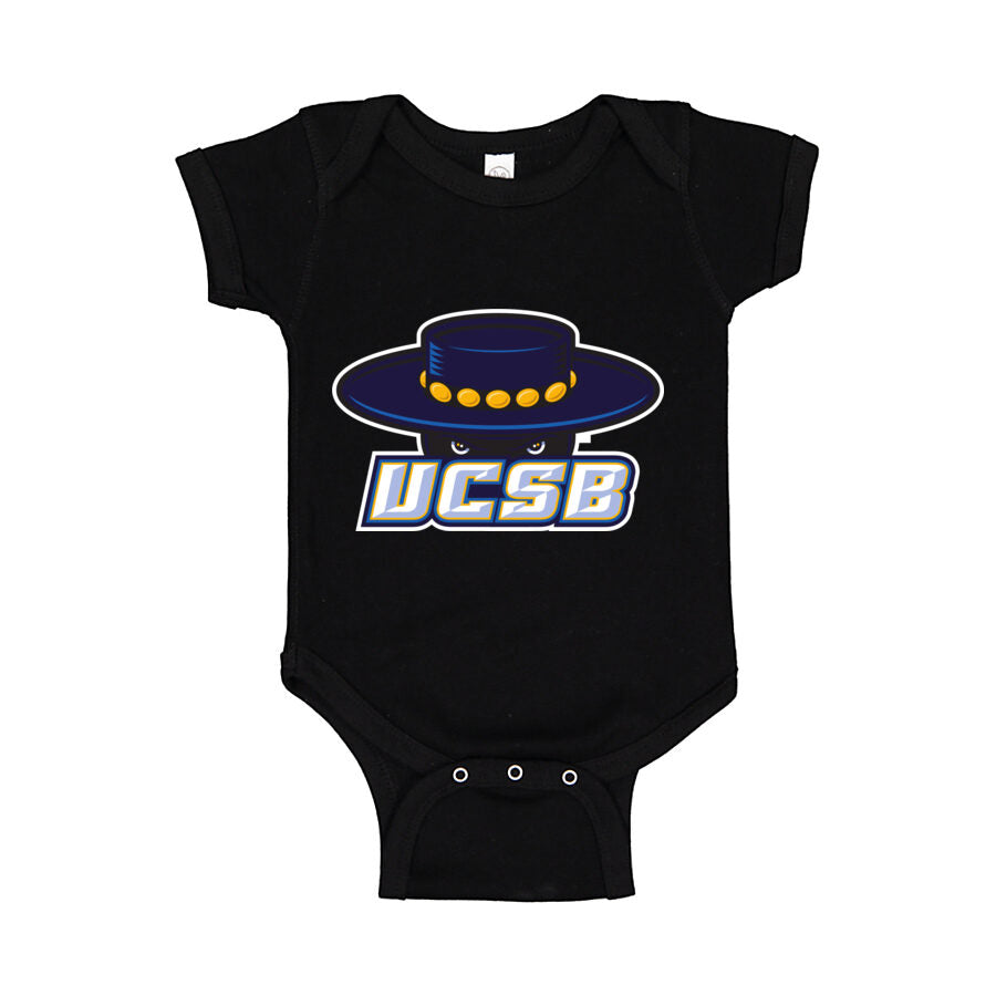 UCSB Gauchos Baby Romper Onesie - Black