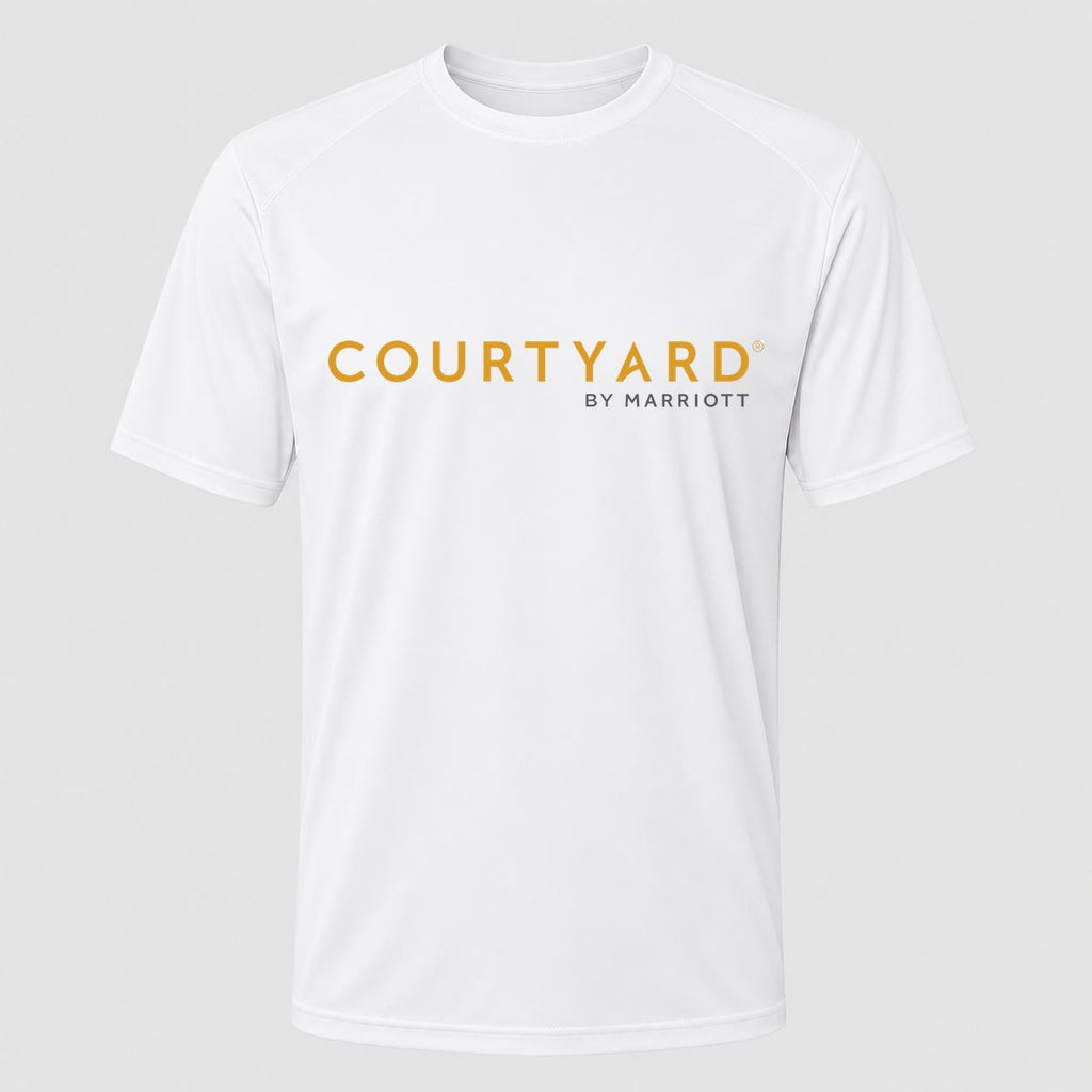 Men's Courtyard Performance T-Shirt - White