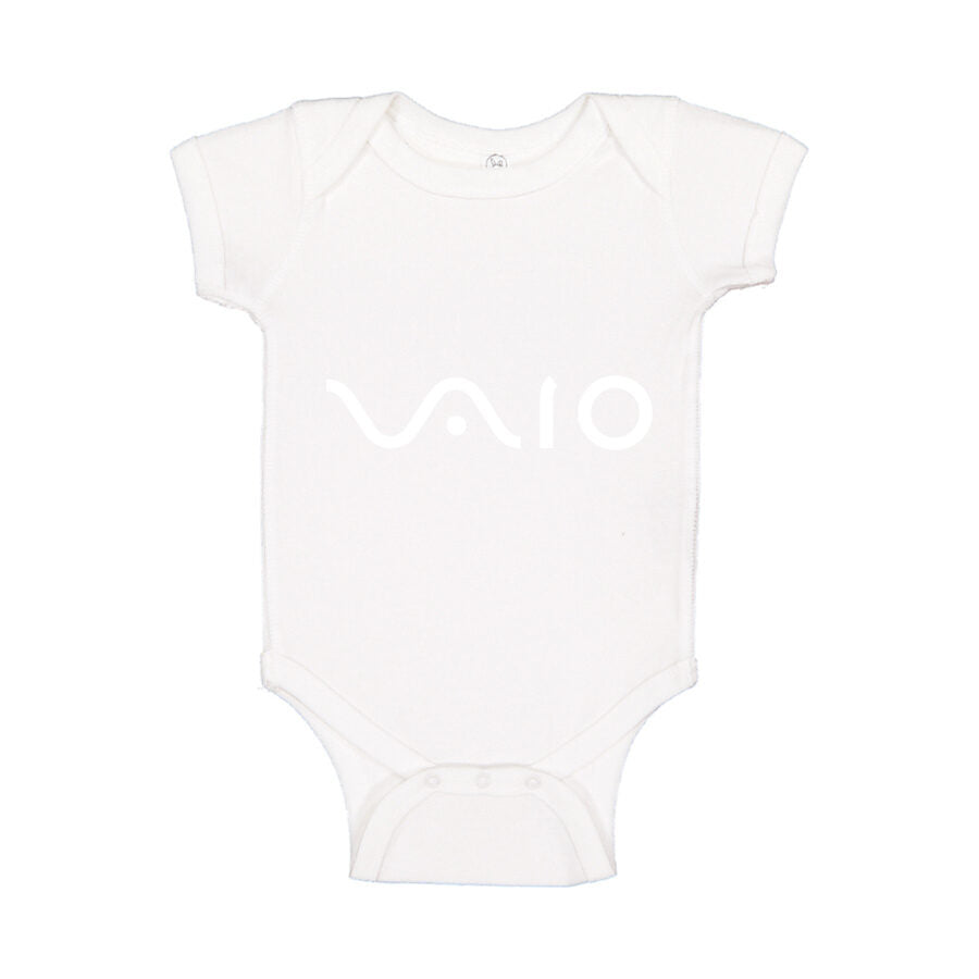 Sony VAIO White Logo Baby Romper Onesie - White