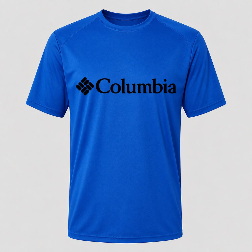 Men's Columbia Performance T-Shirt - Royal Blue