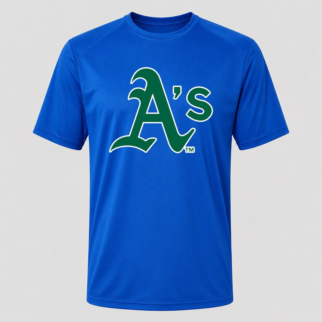 Men's Oakland Athletics Performance T-Shirt - Royal Blue