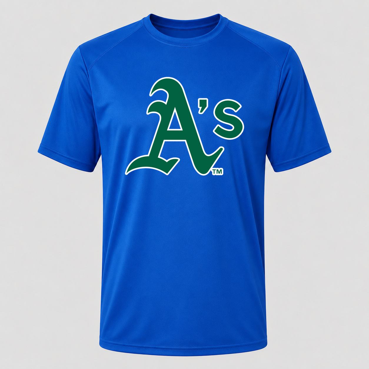 Men's Oakland Athletics Performance T-Shirt - Royal Blue