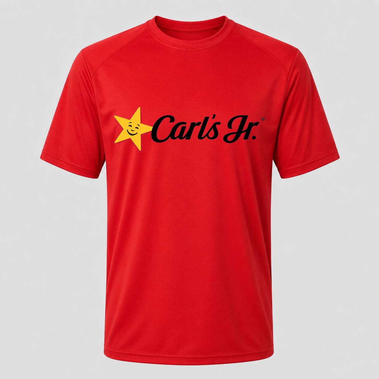 Men's Carl's Jr. Performance T-Shirt - Red