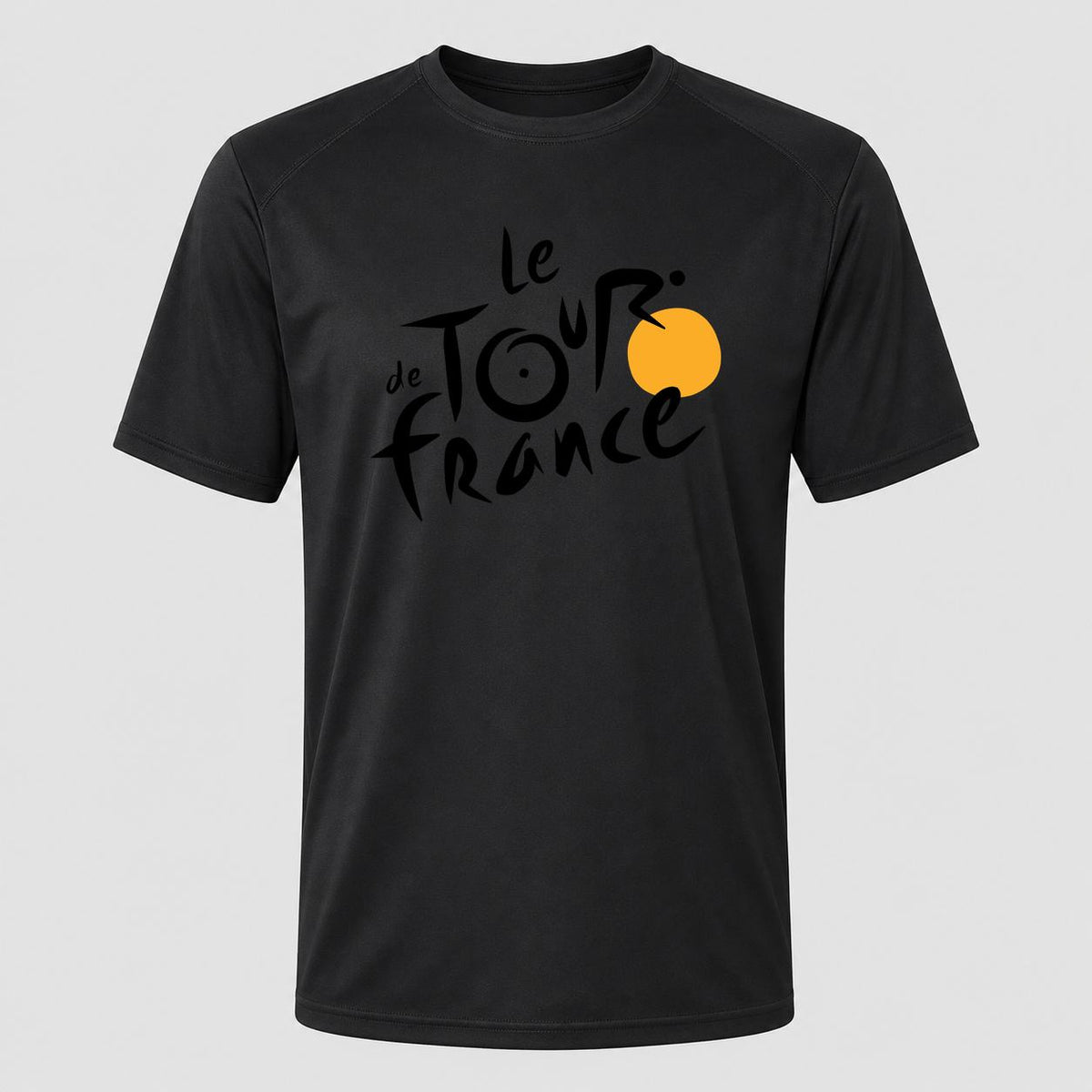 Men's Tour de France Performance T-Shirt - Black