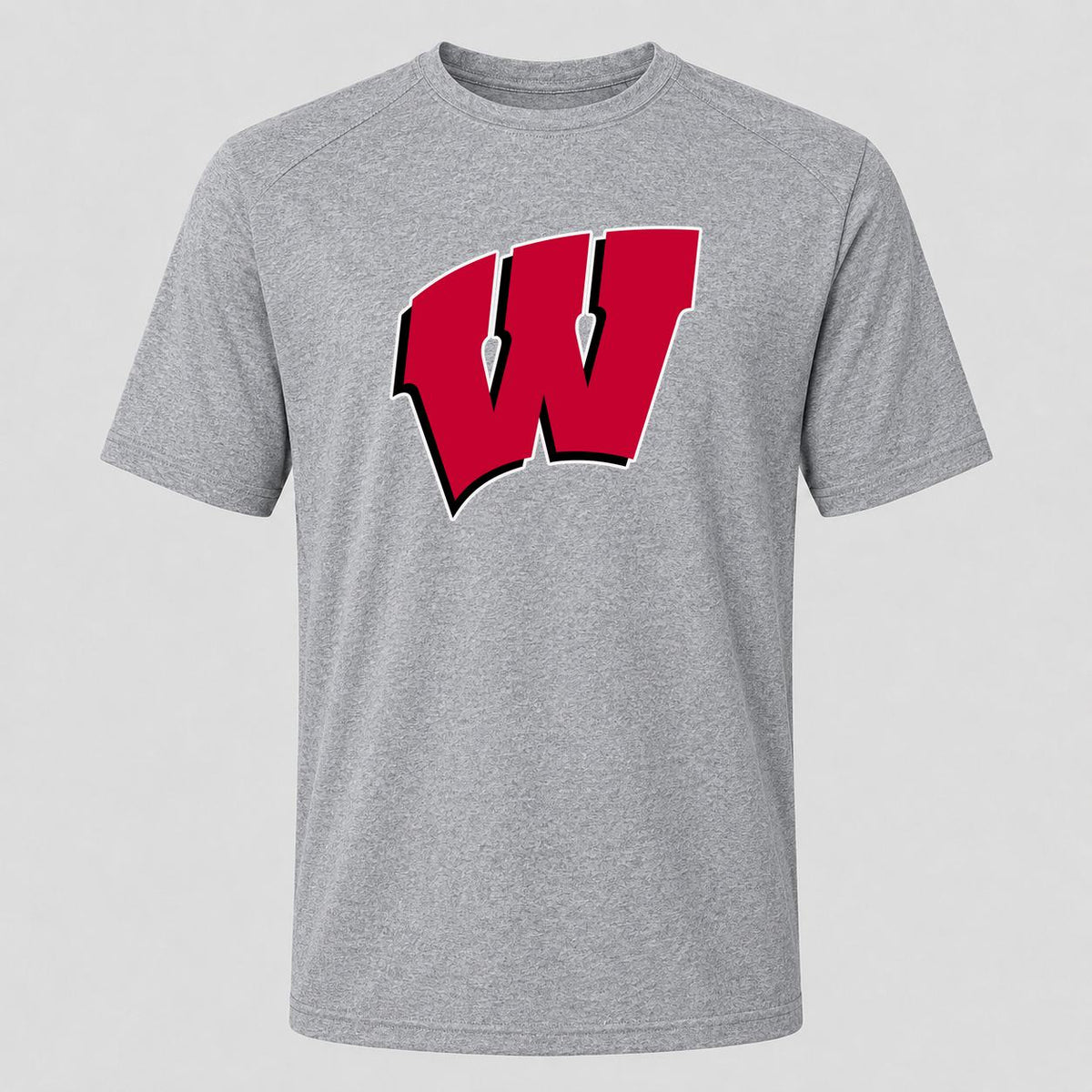 Men's Wisconsin Badgers Performance T-Shirt - Gray