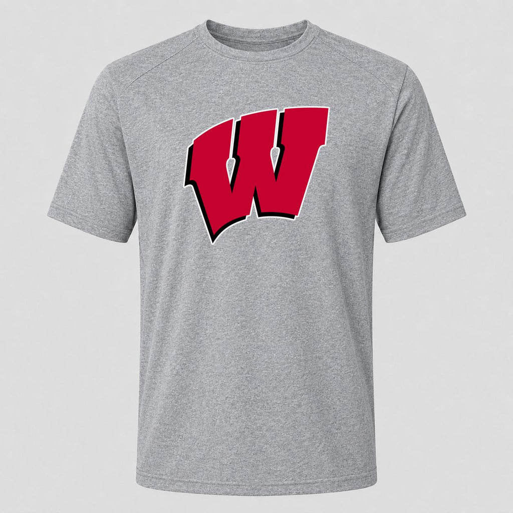 Men's Wisconsin Badgers Performance T-Shirt - Gray