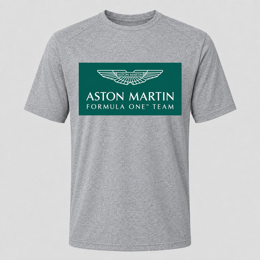 Men's Aston Martin Formula One Team Performance T-Shirt - Gray