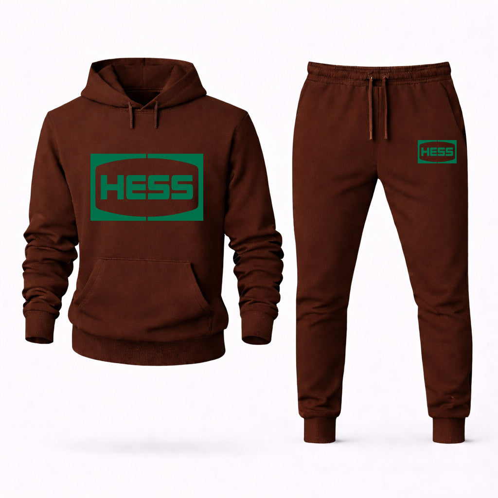 Hess Hoodie and Joggers Set - Brown