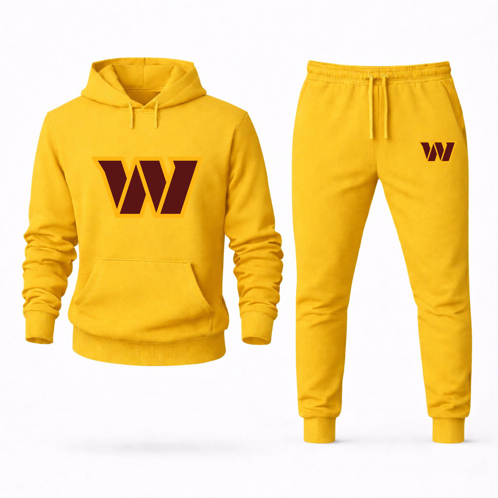 Washington Commanders Hoodie and Joggers Set - Yellow
