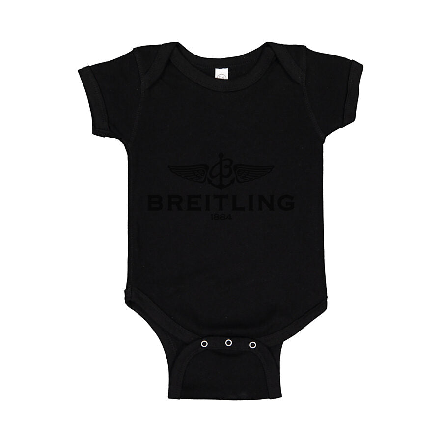Breitling Baby Romper Onesie - Black
