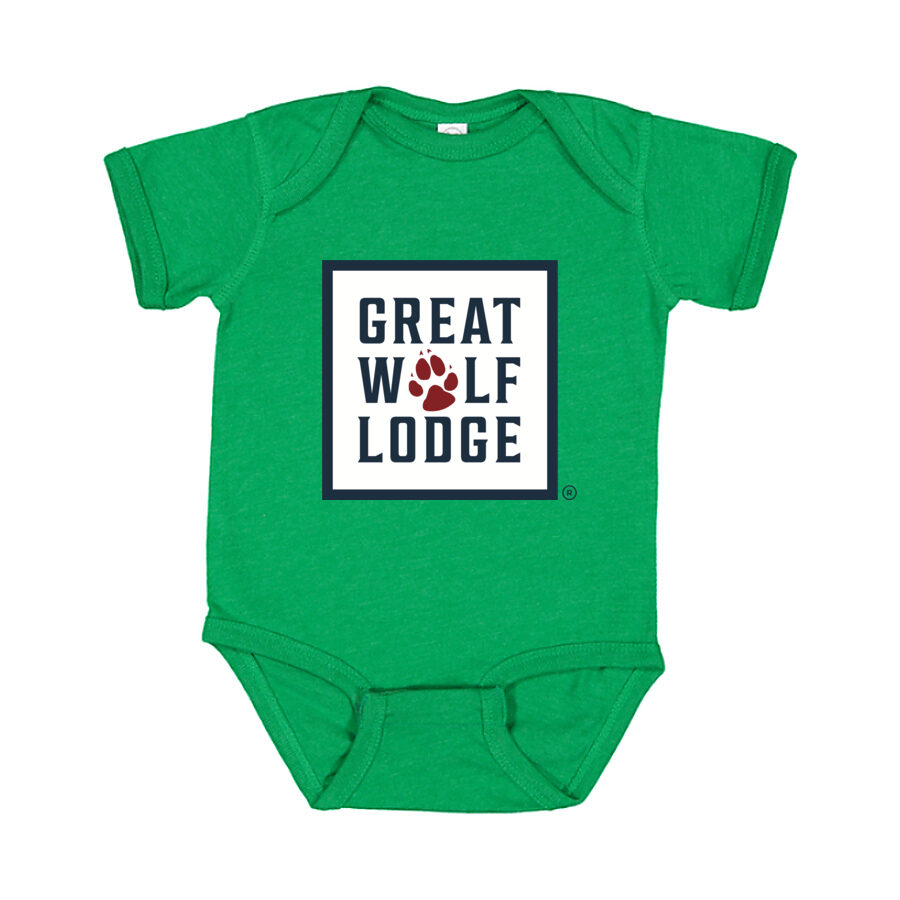 Great Wolf Lodge Baby Romper Onesie - Green