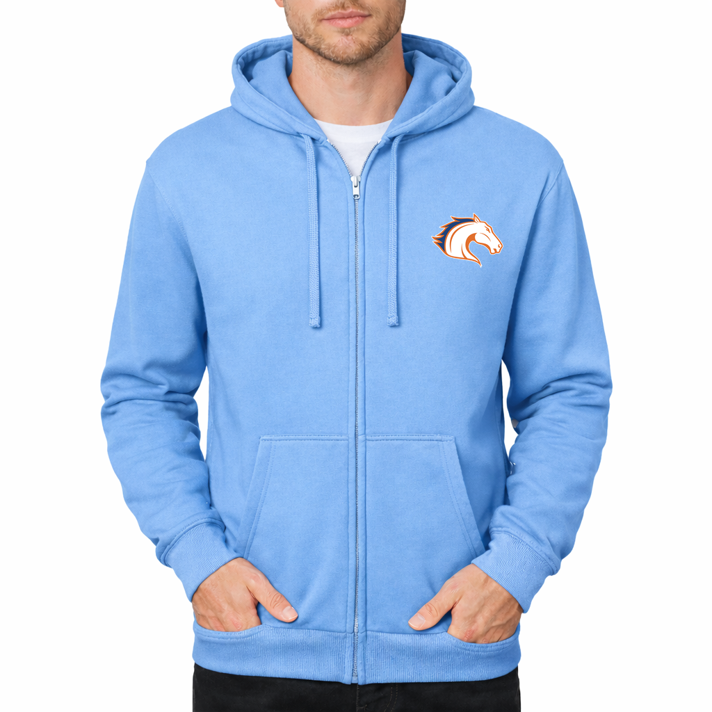 Men's Texas Arlington Mavericks Zipper Hoodie - Sky Blue