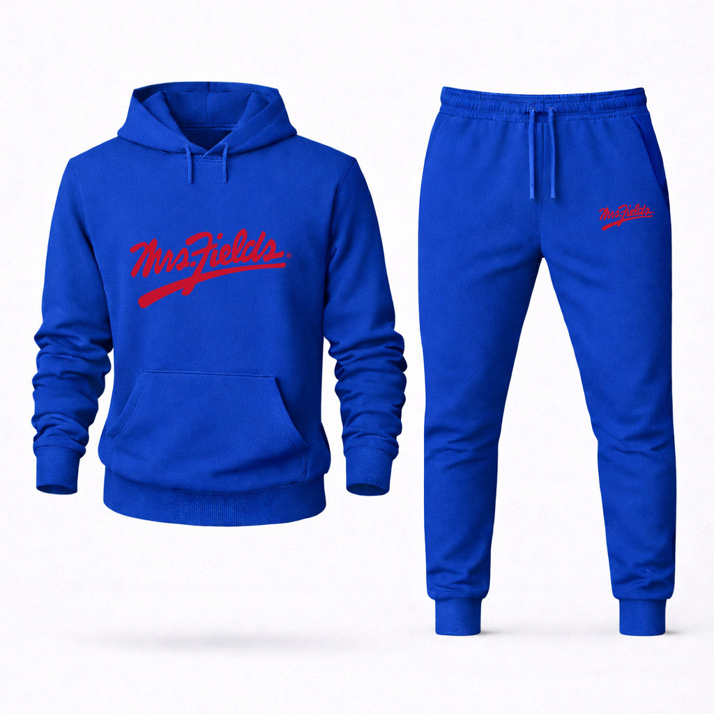 Mrs. Fields Hoodie and Joggers Set - Blue