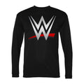 Men's WWE Wrestling Polyester Long Sleeve T-Shirt - Black