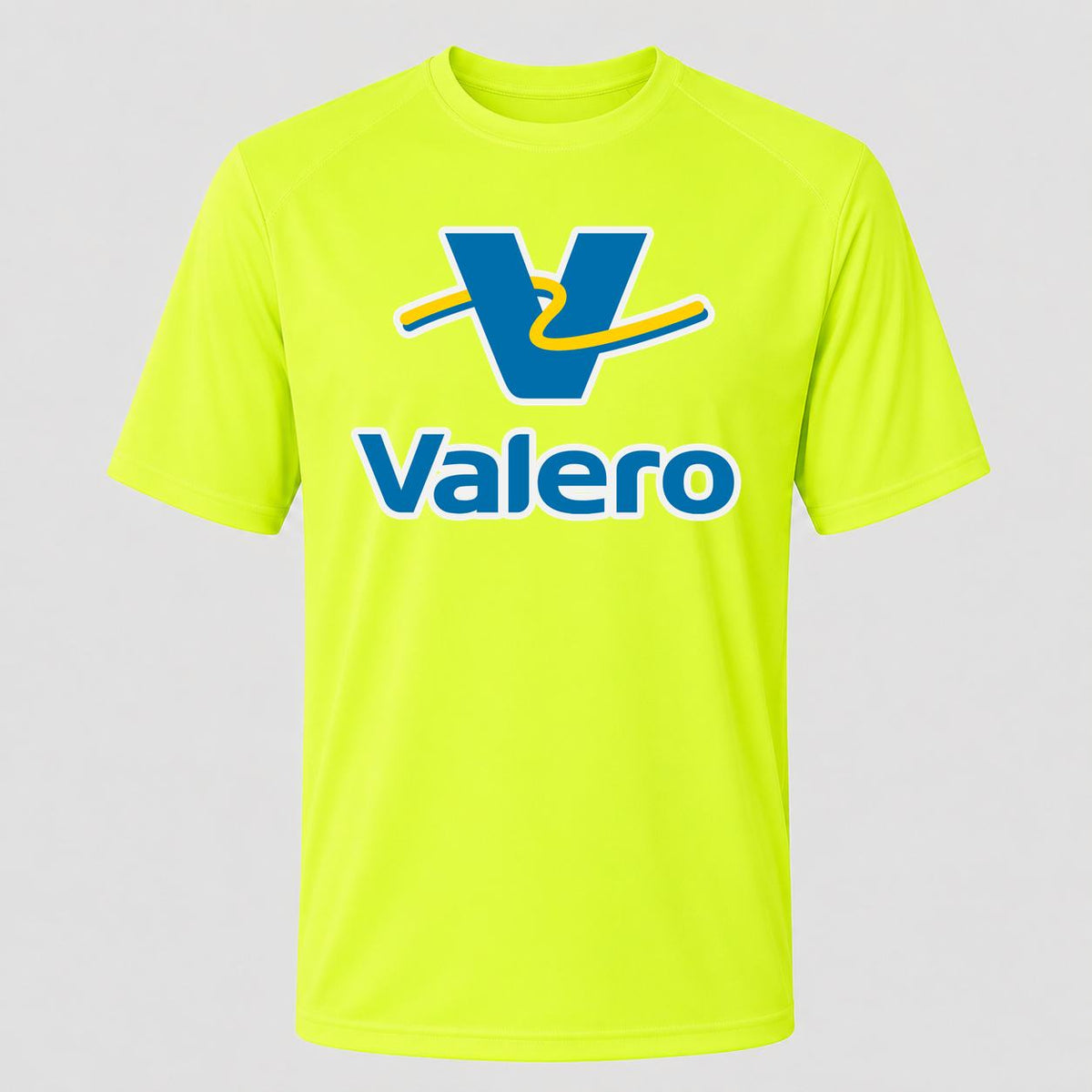 Men's Valero Performance T-Shirt - Safety Green