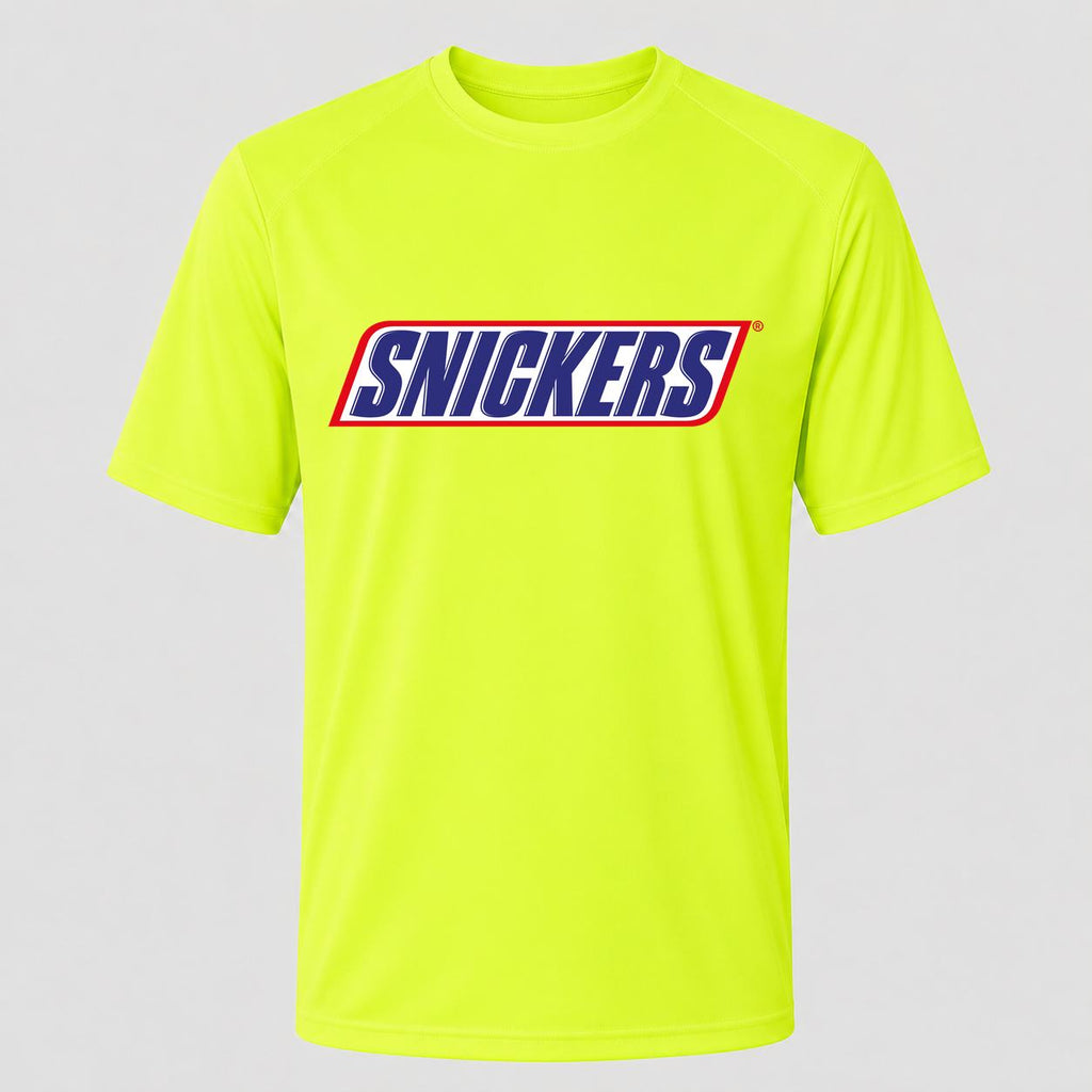 Men's Snickers Performance T-Shirt - Safety Green