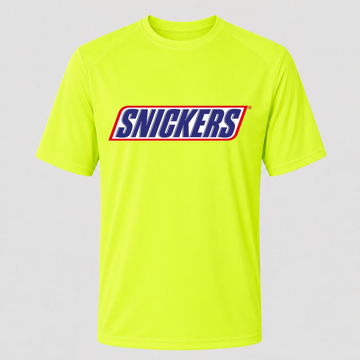Men's Snickers Performance T-Shirt - Safety Green