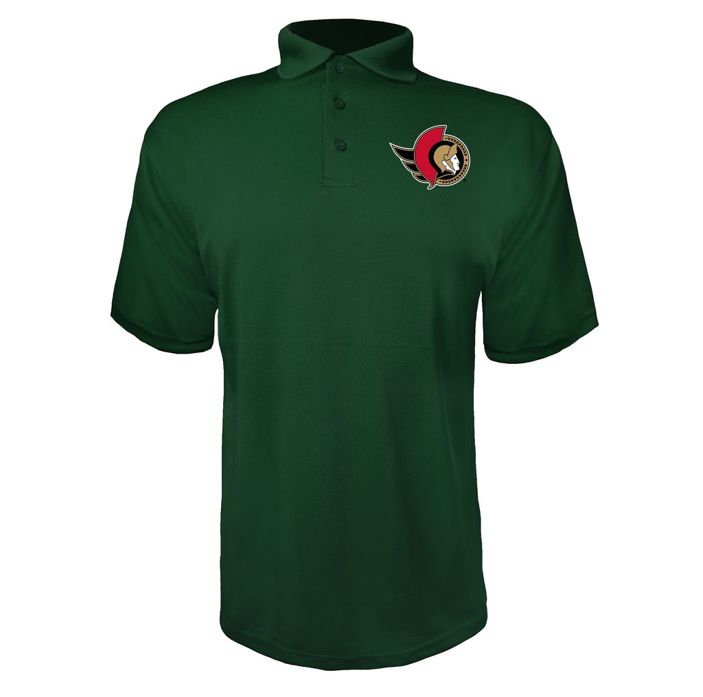 Ottawa Senators Green polyester polo