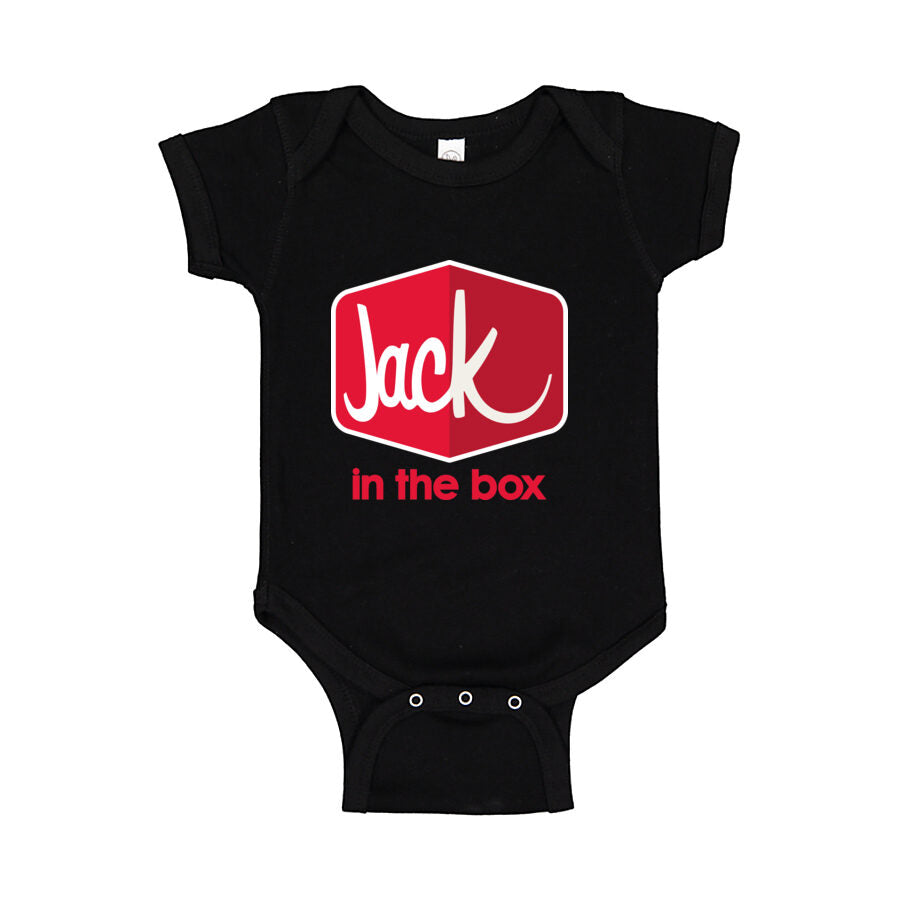 Jack in the Box Baby Romper Onesie - Black