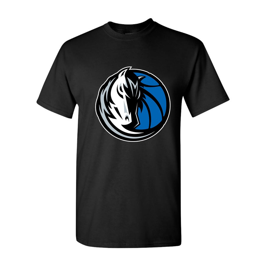 Men's Dallas Mavericks Cotton T-Shirt - Black