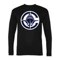 Men's Los Angeles Clippers Polyester Long Sleeve T-Shirt - Black