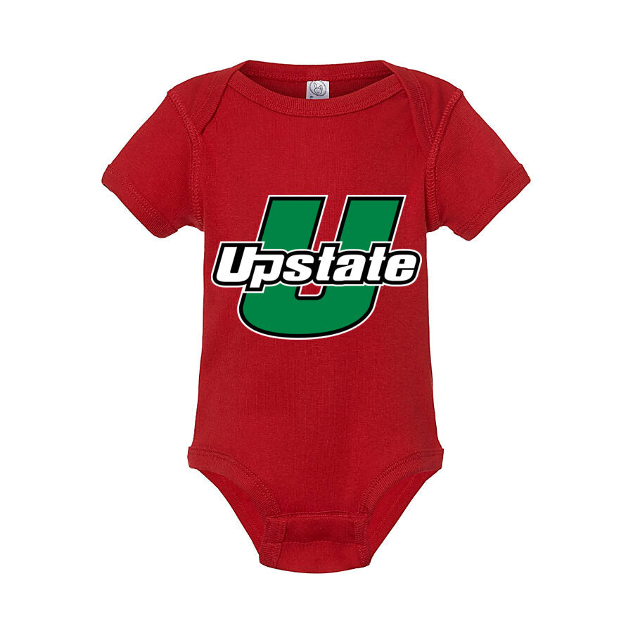 USC Upstate Spartans Baby Romper Onesie - Red