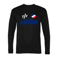 Men's Ligier Automobiles Polyester Long Sleeve T-Shirt - Black