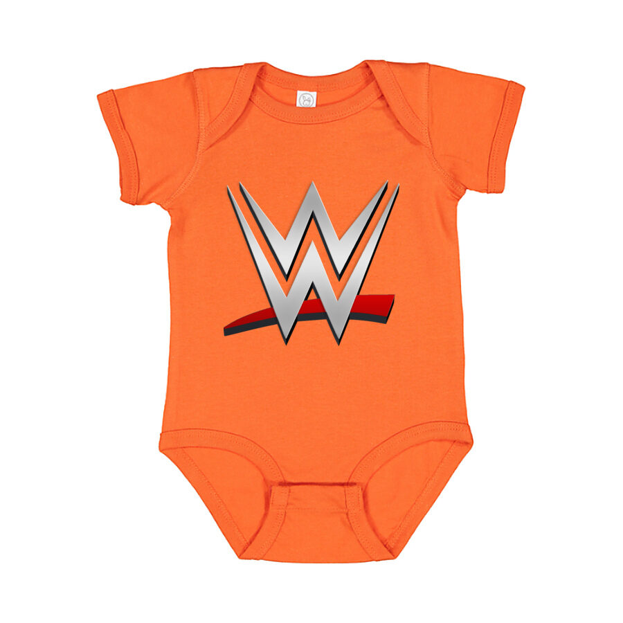 WWE Baby Romper Onesie - Orange