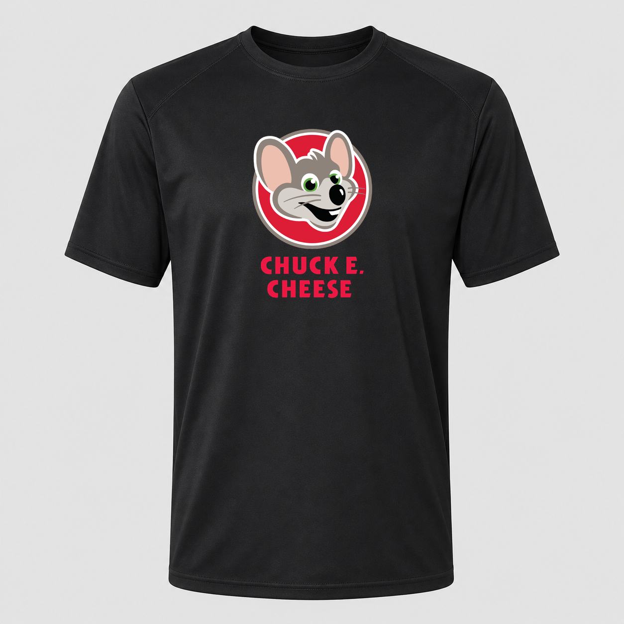 Men's Chuck E. Cheese's Performance T-Shirt - Black