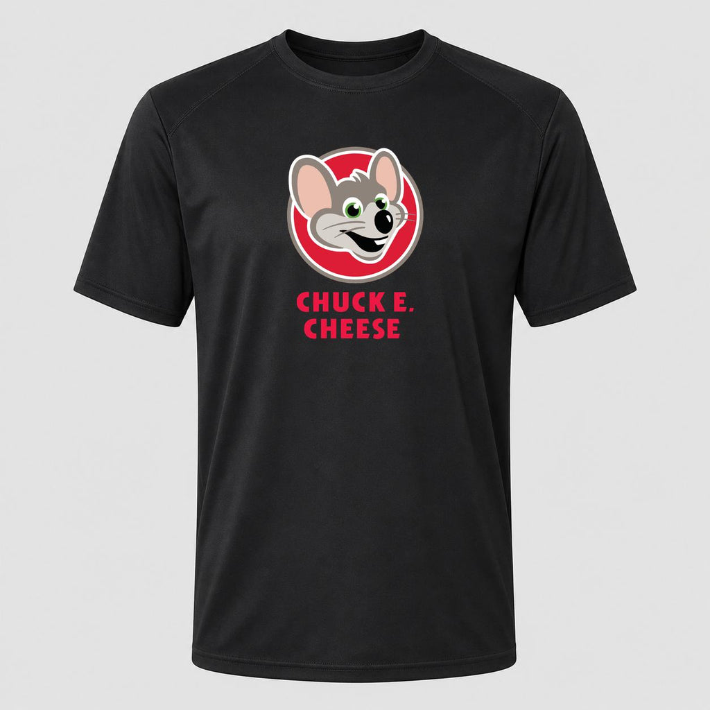 Men's Chuck E. Cheese's Performance T-Shirt - Black