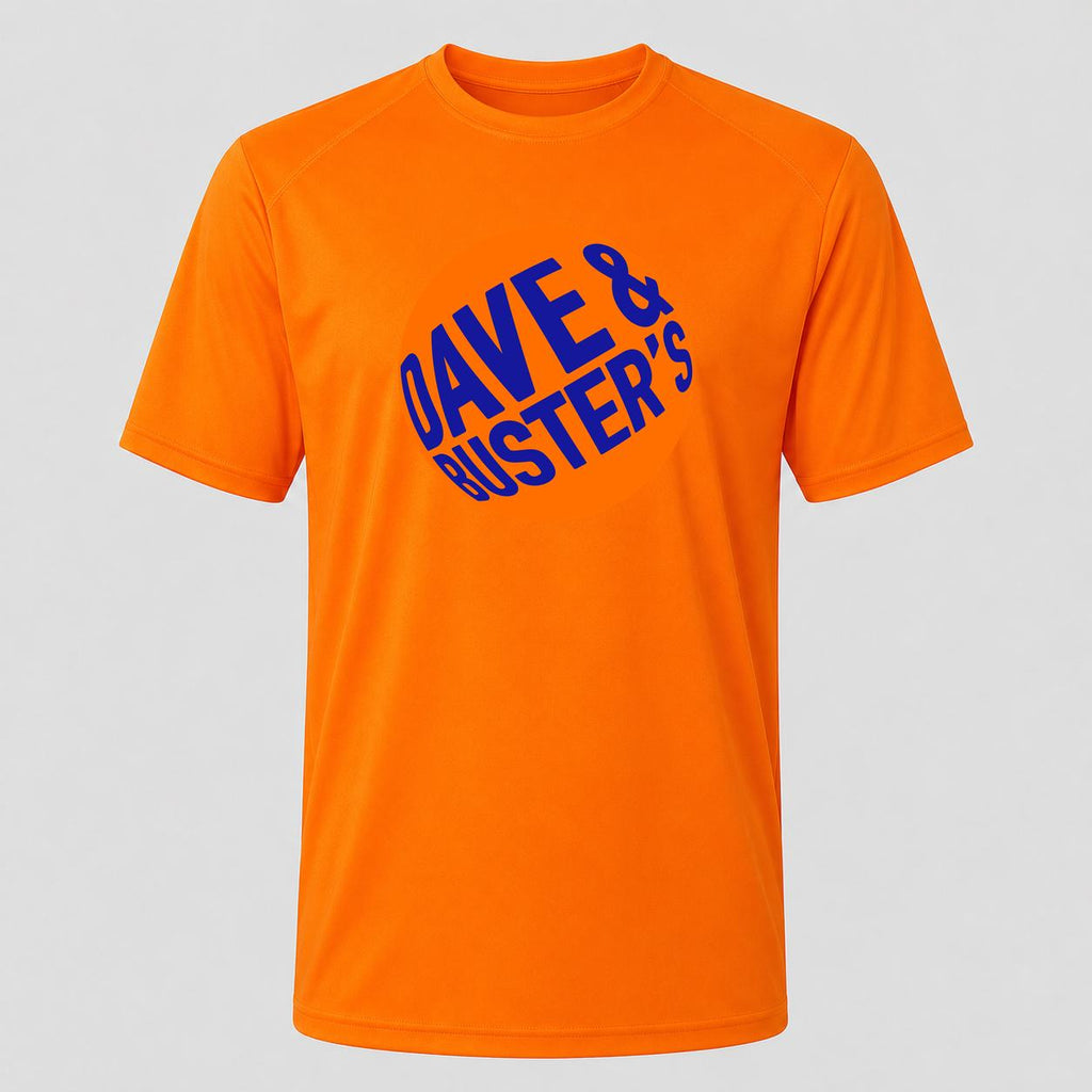 Men's Dave & Buster's Performance T-Shirt - Orange