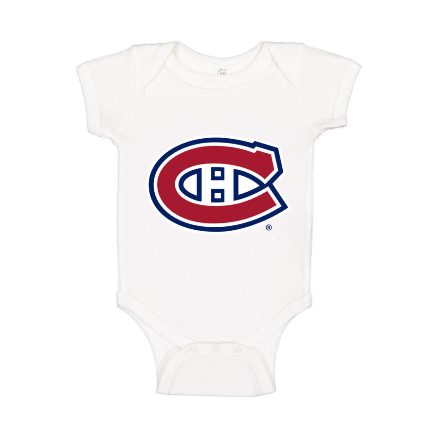 Montreal Canadiens Baby Romper Onesie - White
