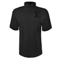 Louis Vuitton men's polyester polo in Black