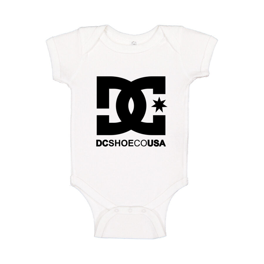 DC Shoes Baby Romper Onesie - White
