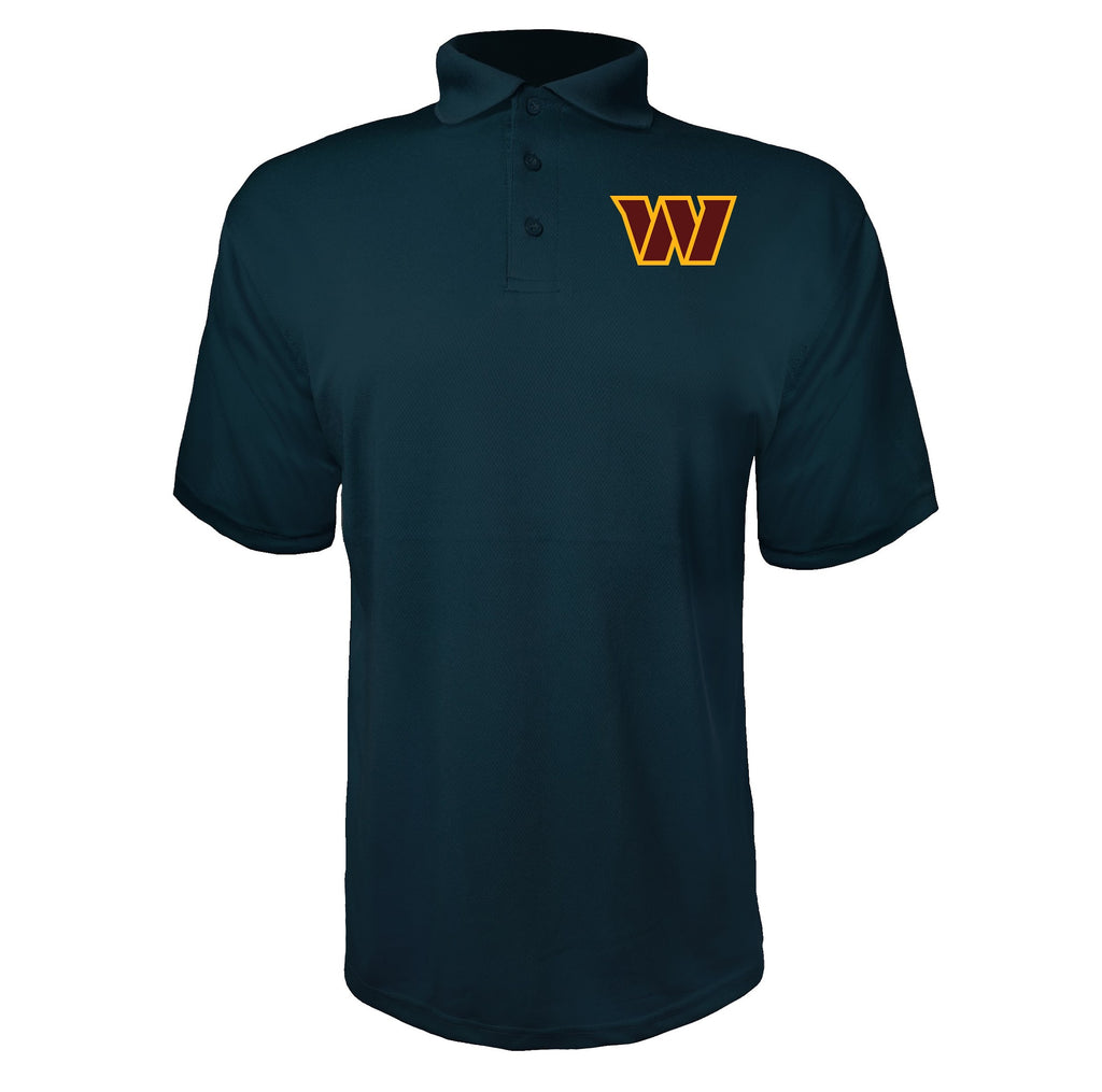 Washington Commanders Navy polyester polo