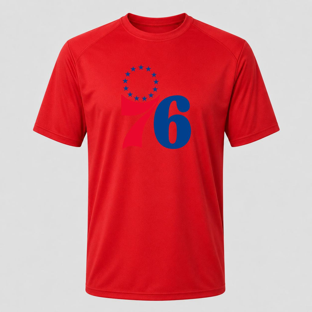 Men's Philadelphia 76ers Performance T-Shirt - Red