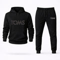 TOMS Hoodie and Joggers Set - Black