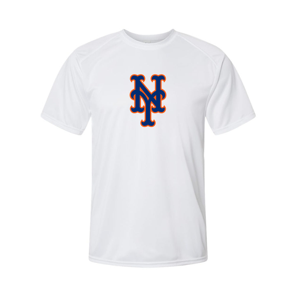 New York Mets Polyester T-Shirt - White