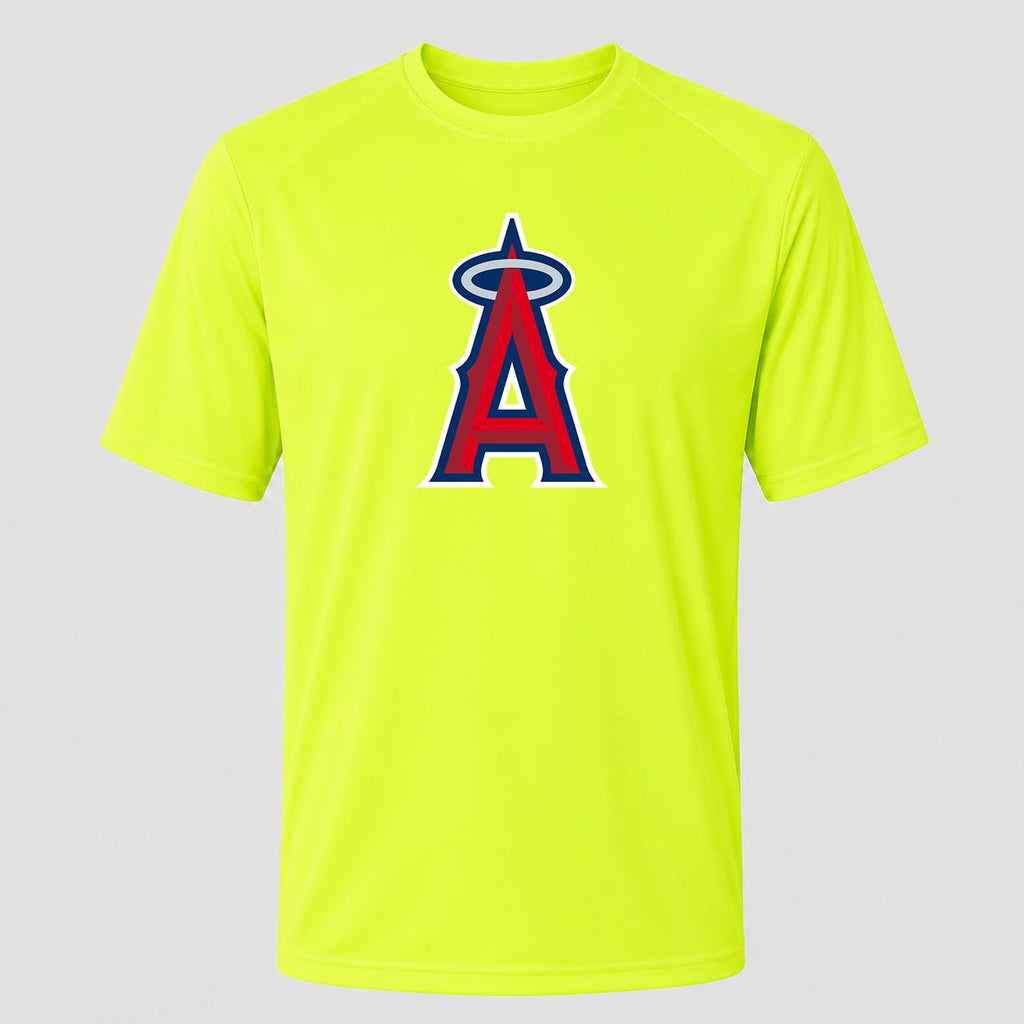 Men's Los Angeles Angels Performance T-Shirt - Safety Green