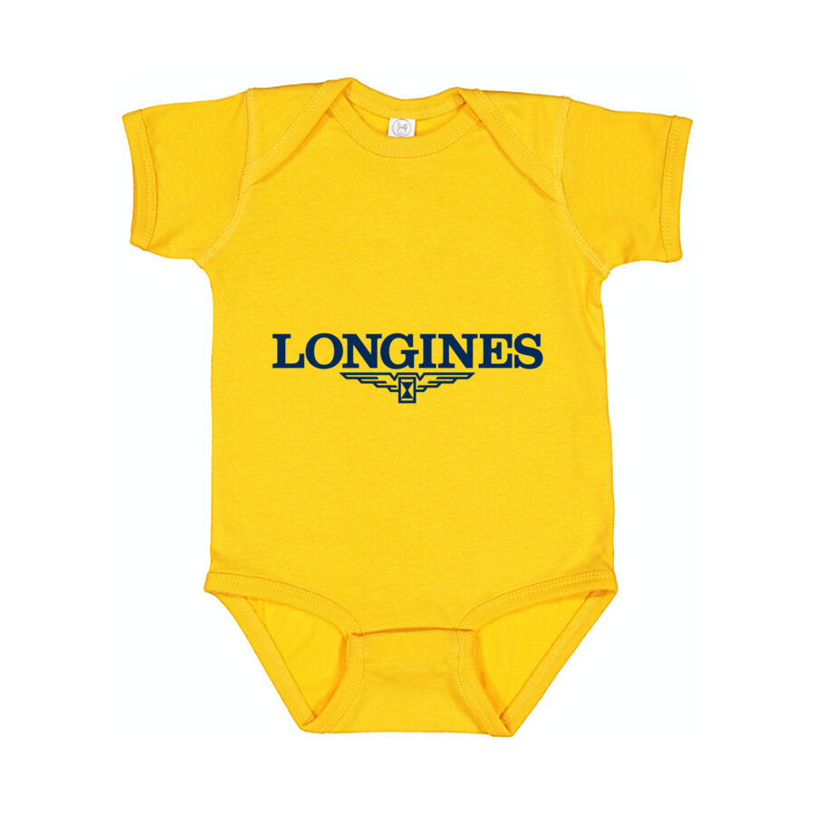 Longines Baby Romper Onesie - Yellow