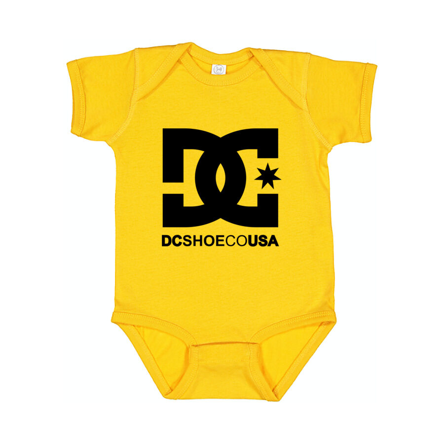 DC Shoes Baby Romper Onesie - Yellow