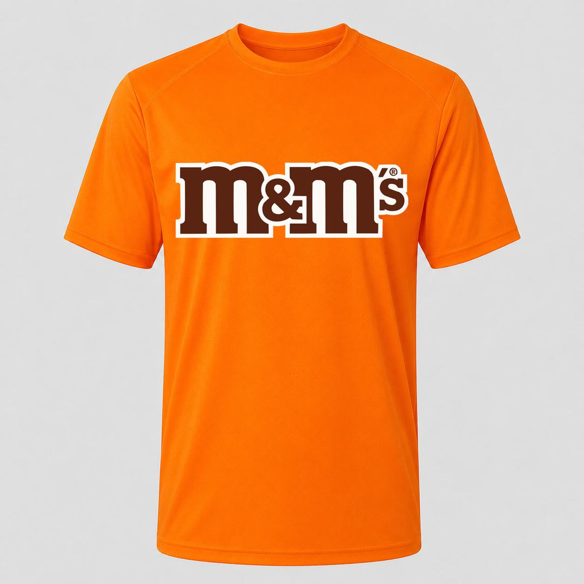 Men's M&M's Performance T-Shirt - Orange
