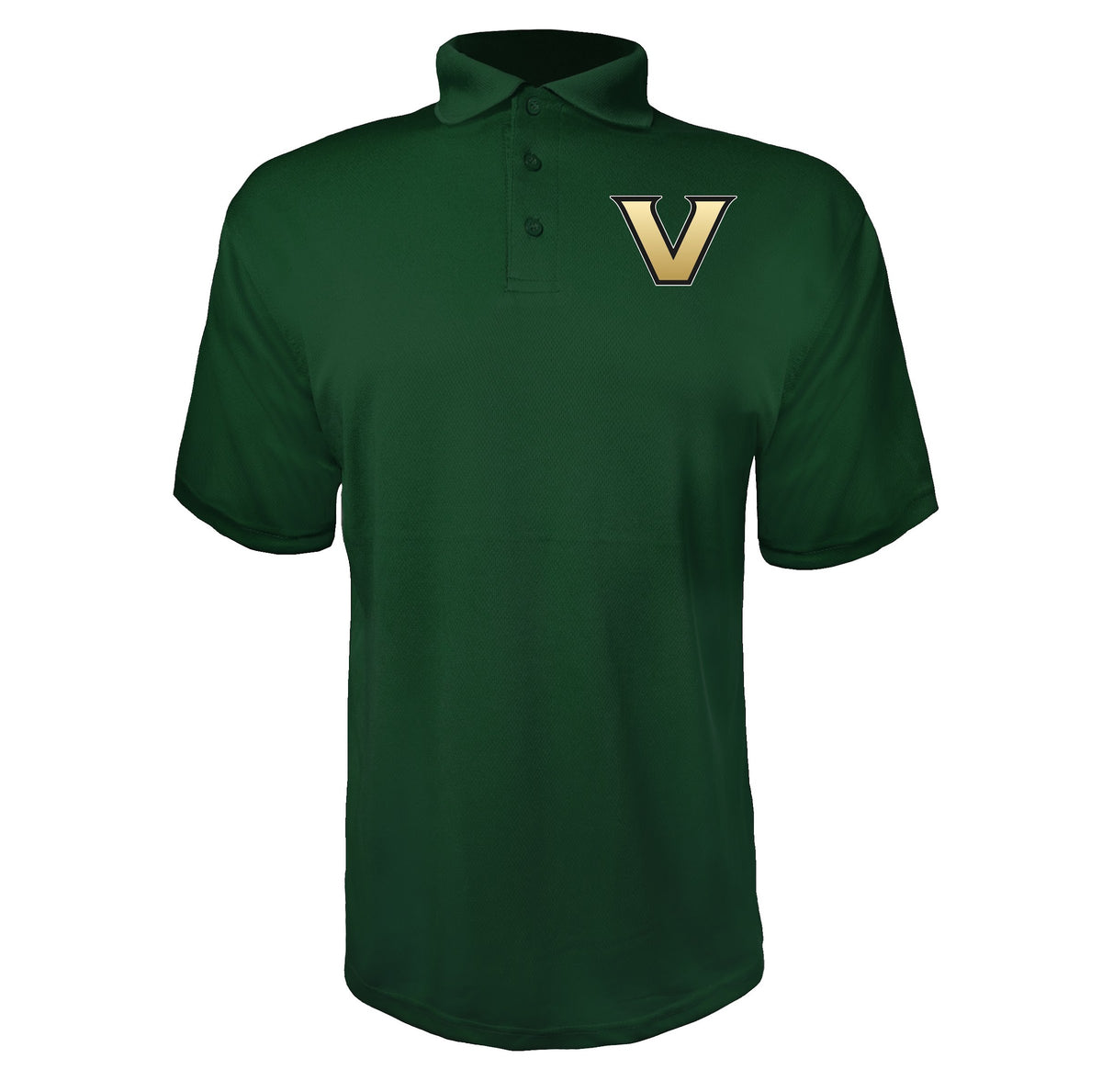Vanderbilt Commodores Green polyester polo