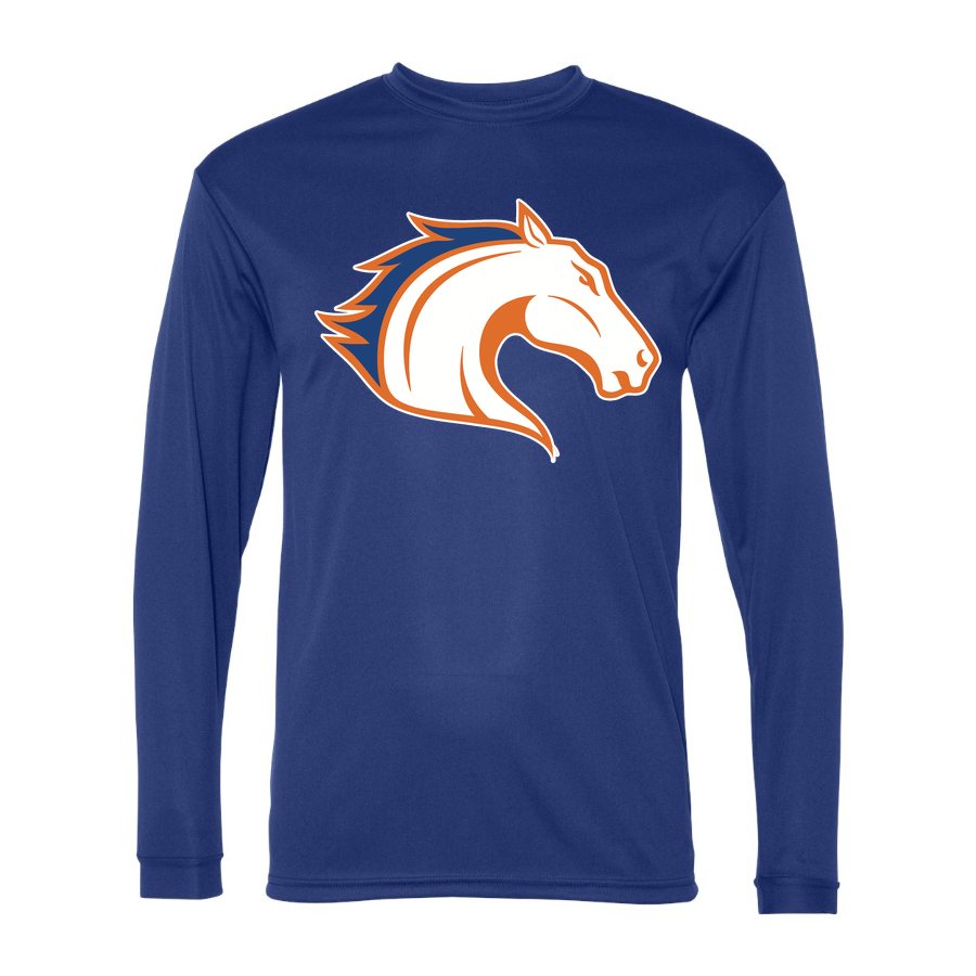 Men's Texas Arlington Mavericks Polyester Long Sleeve T-Shirt - Royal Blue