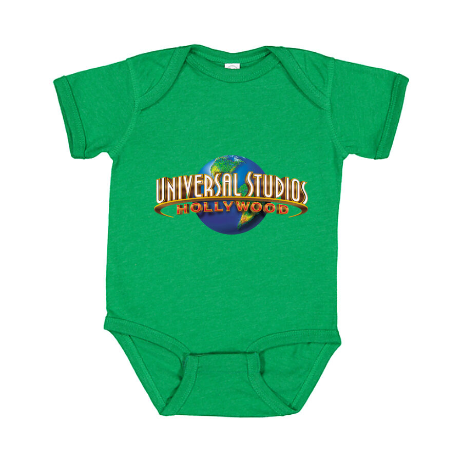 Universal Studios Hollywood Baby Romper Onesie - Green